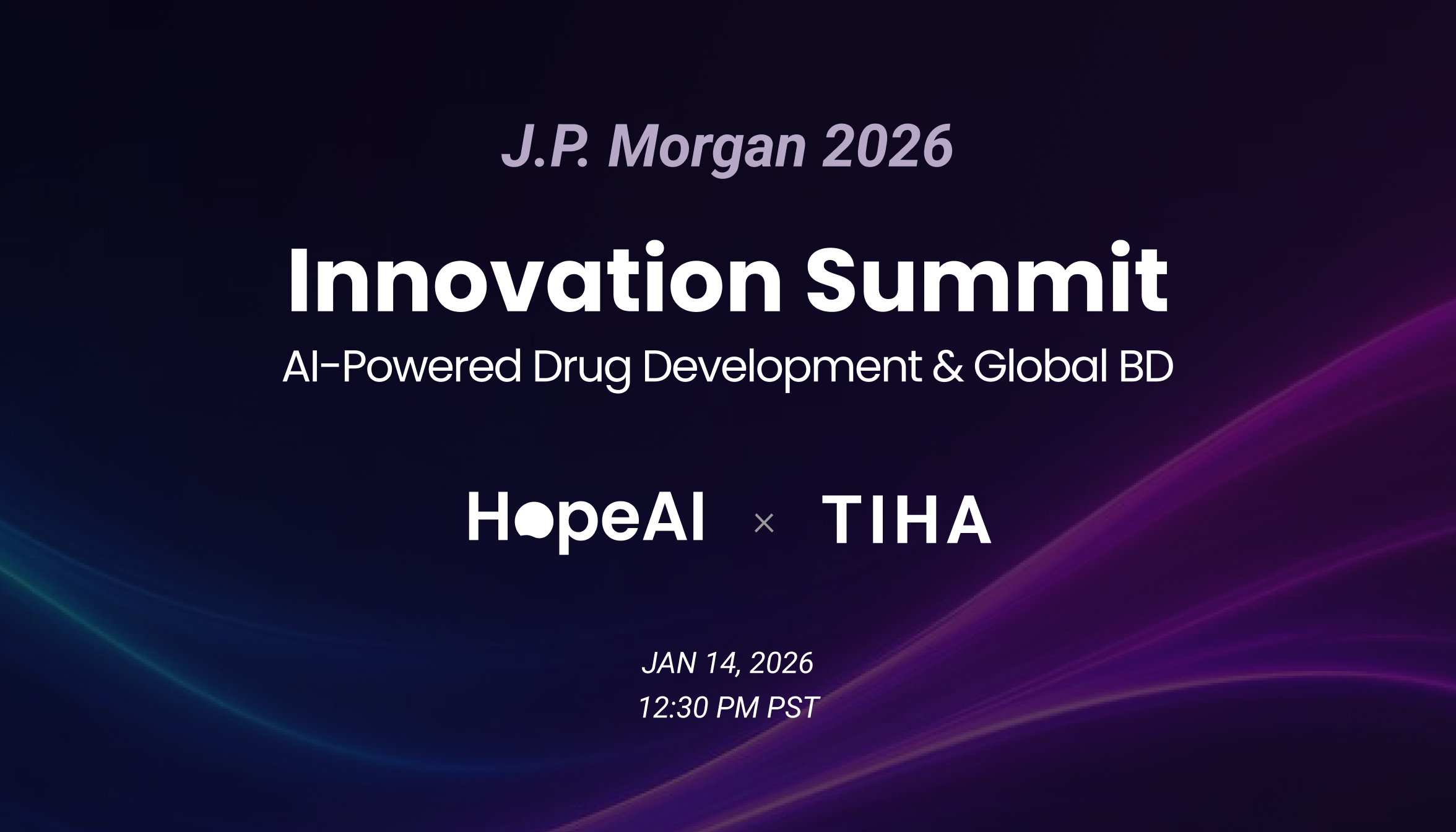 HopeAI to Host Innovation Summit at JPM 2026